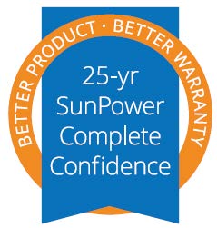 SunPower offers a Superior 25-Year Warranty